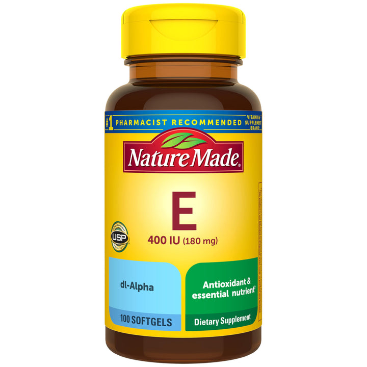 Nature Made Vitamin E 180 mg (400 IU), 100 Count