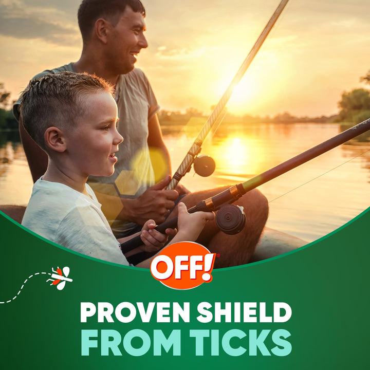OFF Deep Woods Insect Repellent Towelettes, 12 Count