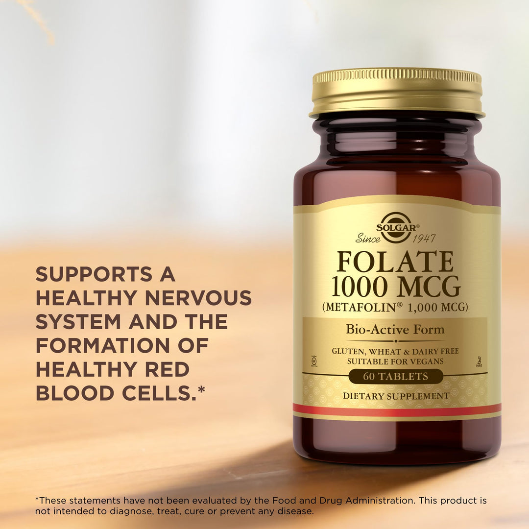 Solgar Folate As Metafolin 1000 mg