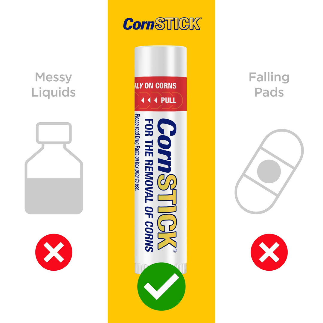 EasyComforts Corn Remover Stick, Maximum Strength, 0.2 oz