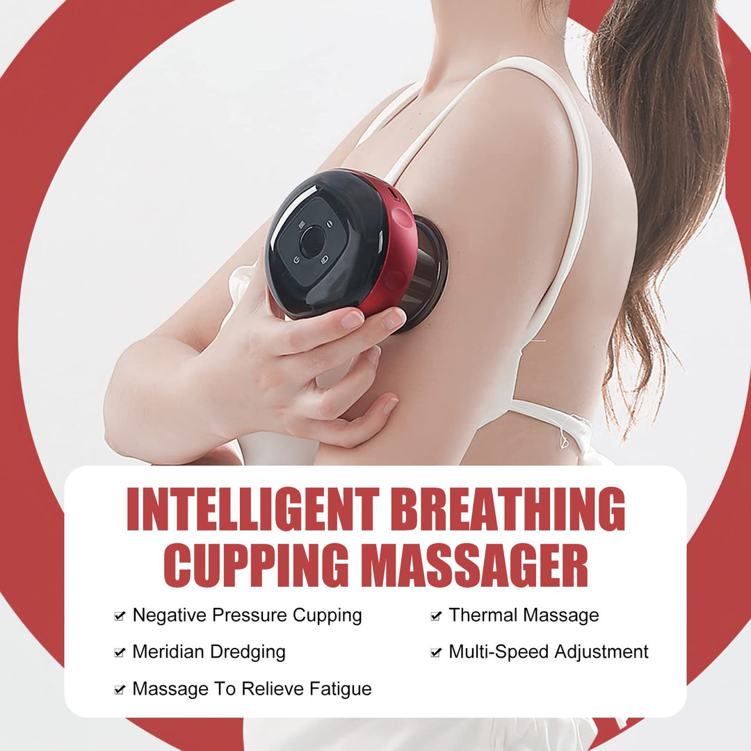 VERYCOZY Electric Cupping Therapy Set, 3 in 1, 12 Modes