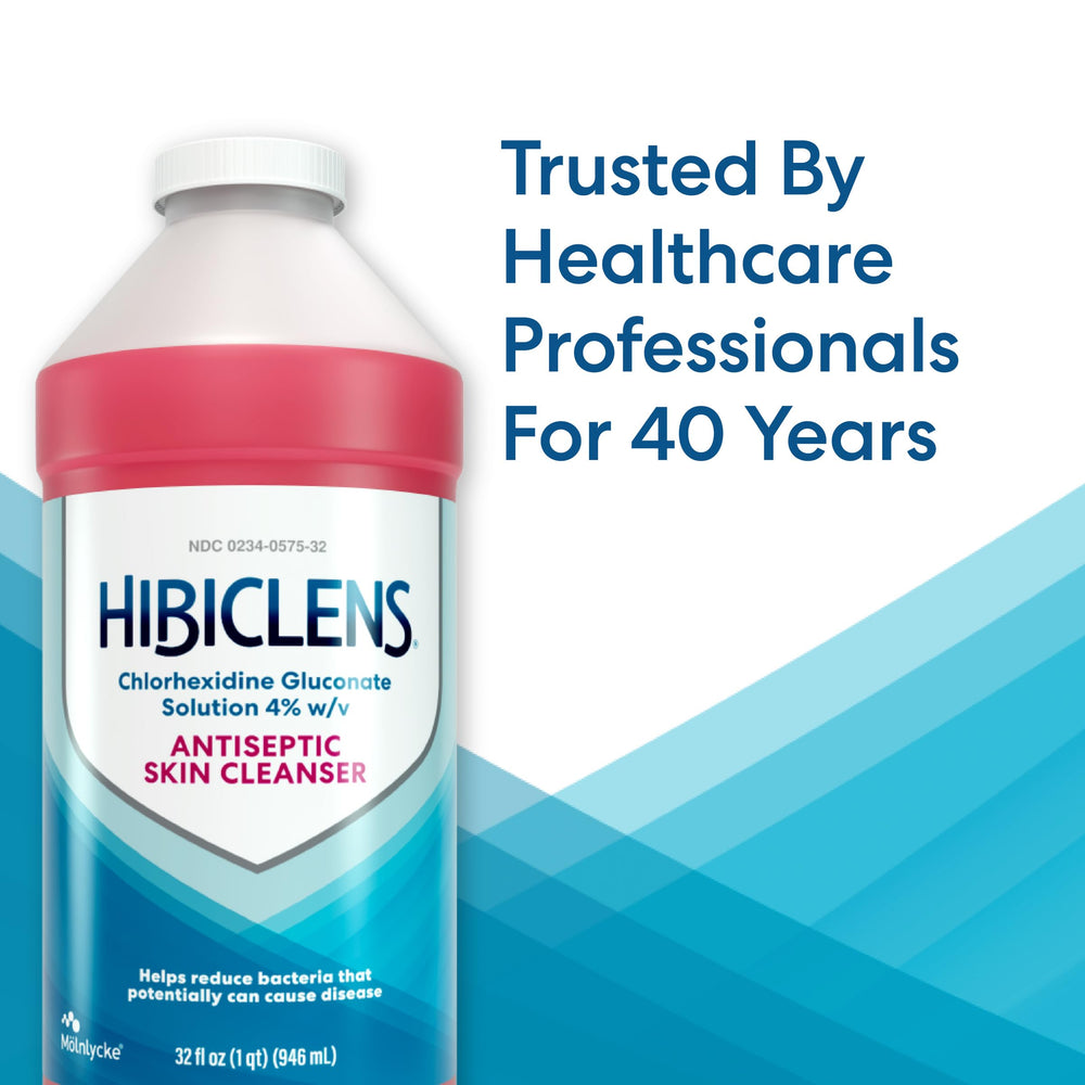 Hibiclens Antimicrobial Antiseptic Soap and Skin Cleanser, 4%, 32 fl oz