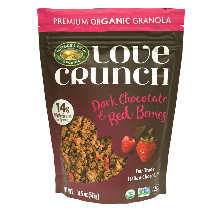 Love Crunch Organic Granola, Dark Chocolate & Red Berries, 11.5 oz
