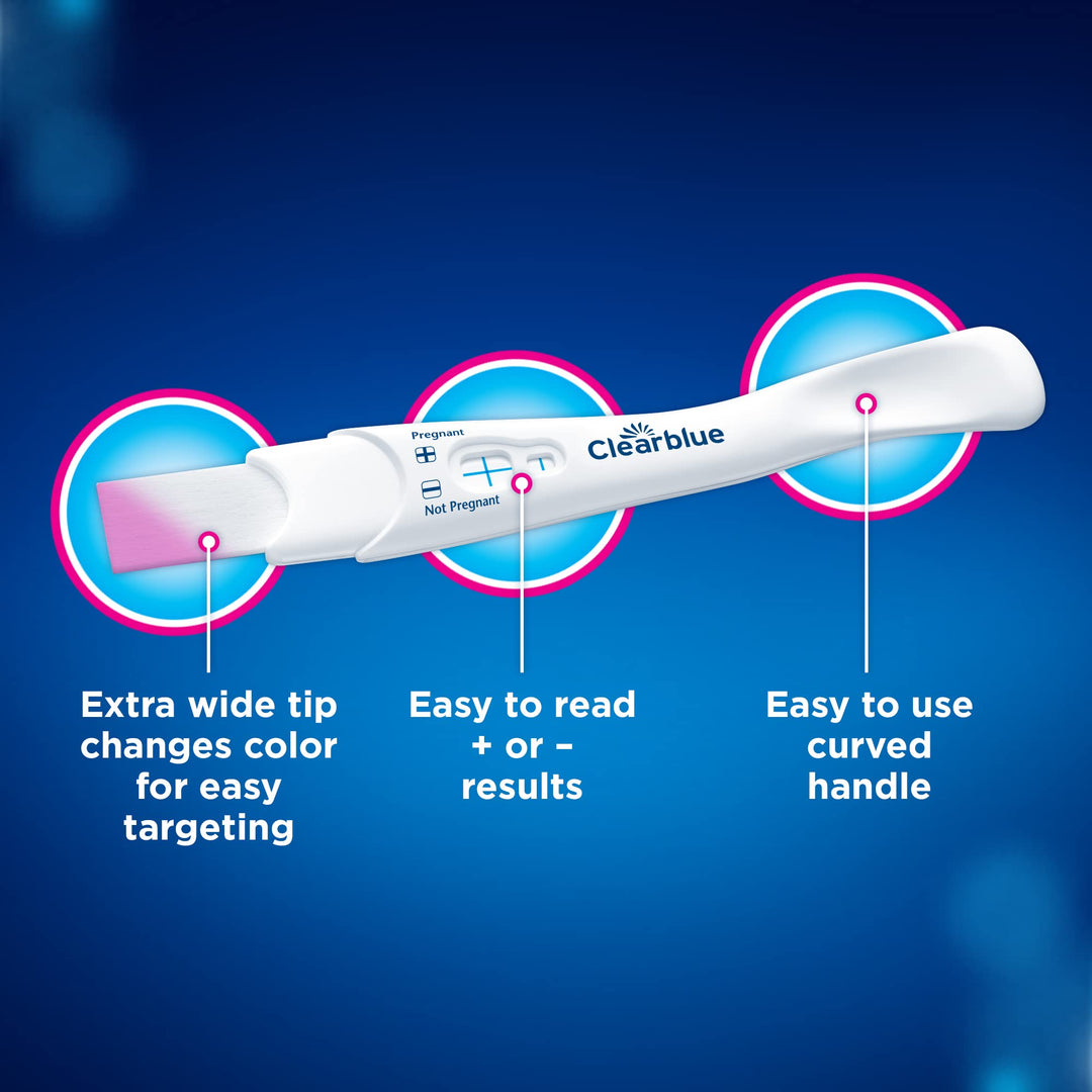 Clearblue Pregnancy Test Combo Pack, 4 Count, Pack of 2