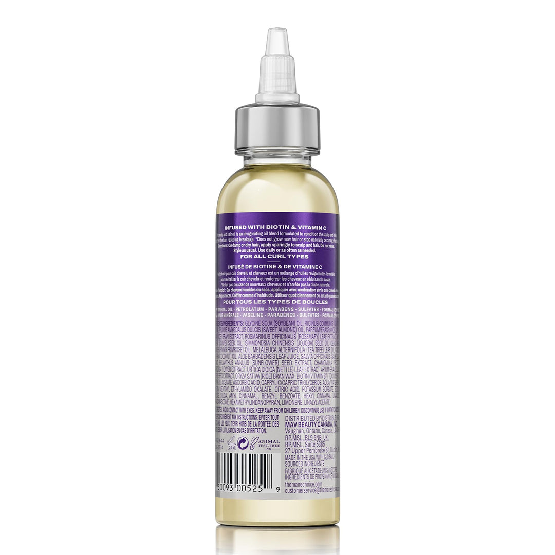 The Mane Choice Alpha Multi-Vitamin Scalp Hair Growth Oil, 4 fl oz