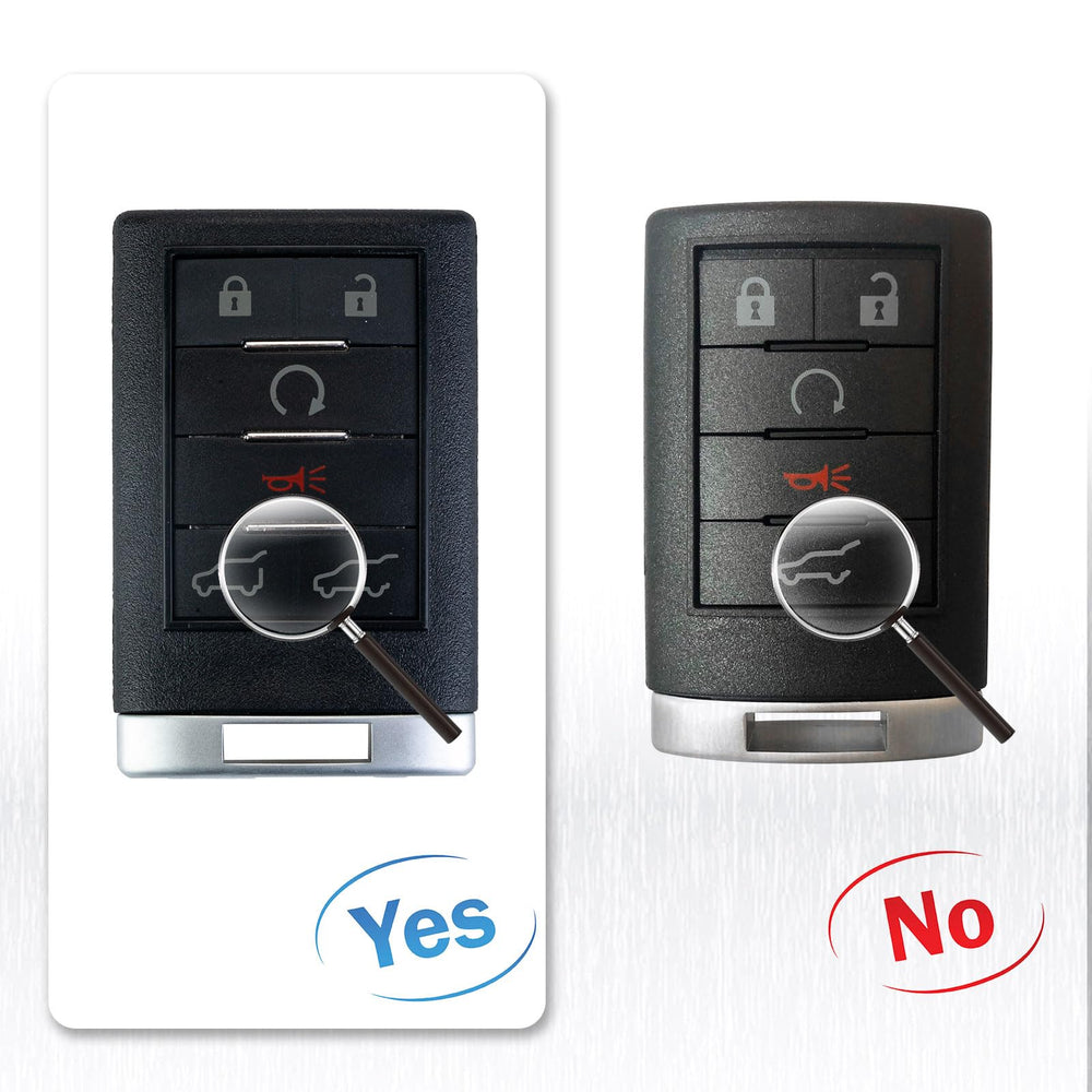 BestKeys Smart Car Key Fob Keyless Remote Replacement, 1 Count