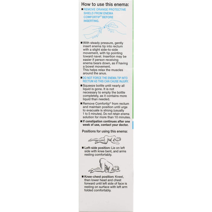 Fleet Adult Enema, 2 Count, Pack of 2