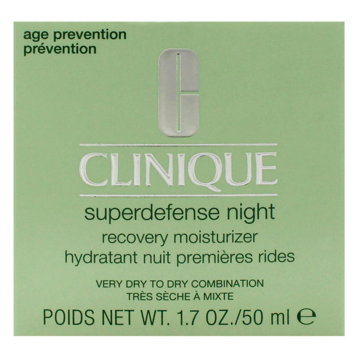 Clinique Superdefense Night Recovery Moisturizer, 50 ml