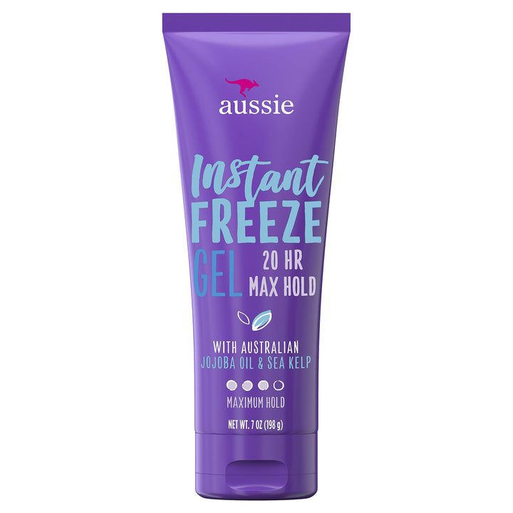 Aussie Instant Freeze Hair Gel, 7 oz