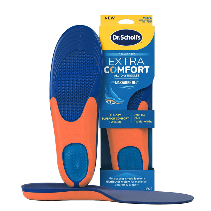 Dr. Scholl's Extra Comfort Support Insoles, Men, 1 Pair