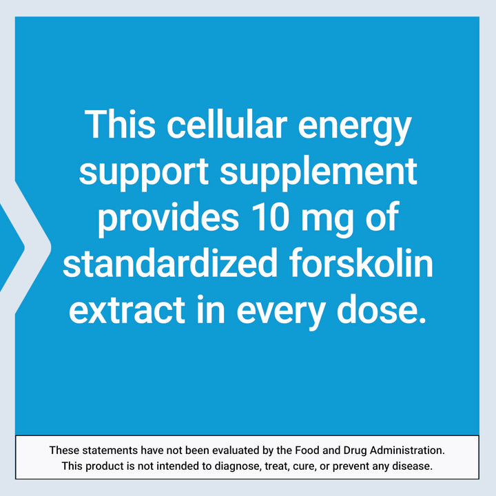 Life Extension Forskolin, 10 mg, 60 Count