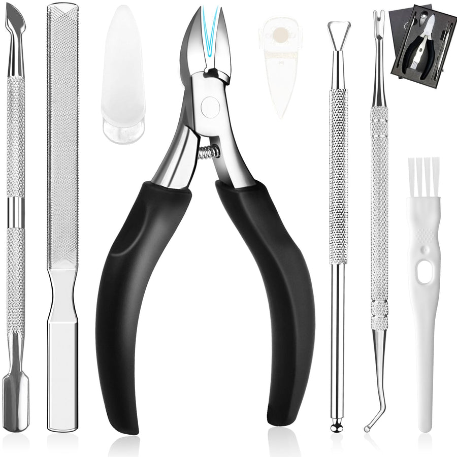Pingispower Toe Nail Clippers Kit, 8 Count