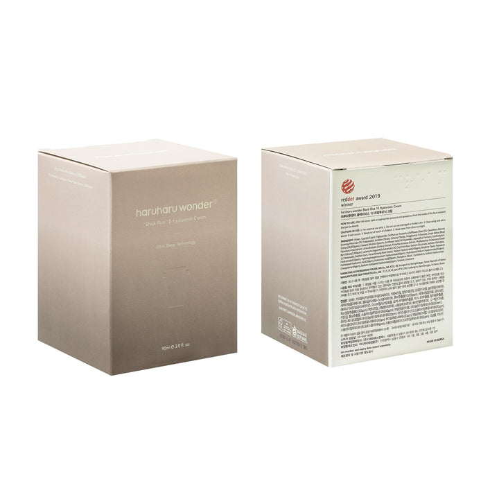 HARUHARU Black Rice 10 Hyaluronic Cream, 90 ml