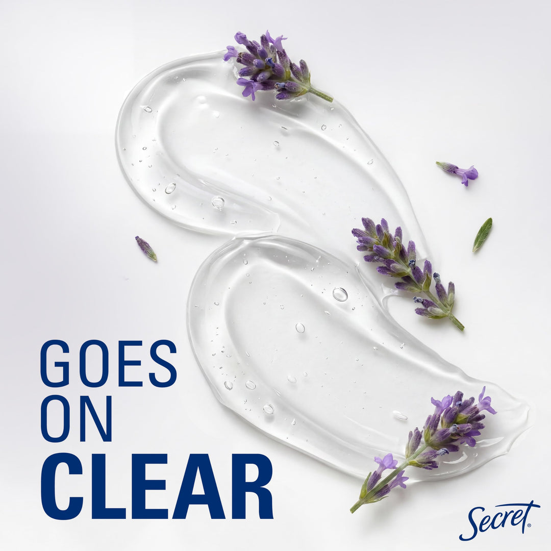 Secret Invisible Solid Antiperspirant Deodorant, Lavender, 2.7 oz