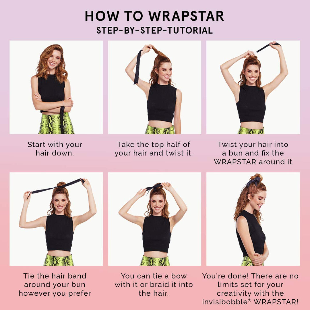 Invisibobble Wrapstar Ami & Co Hair Tie, Pink, 1 Count