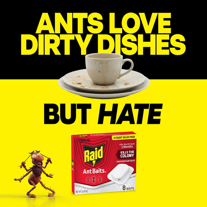Raid Ant Killer Baits, 4 Count