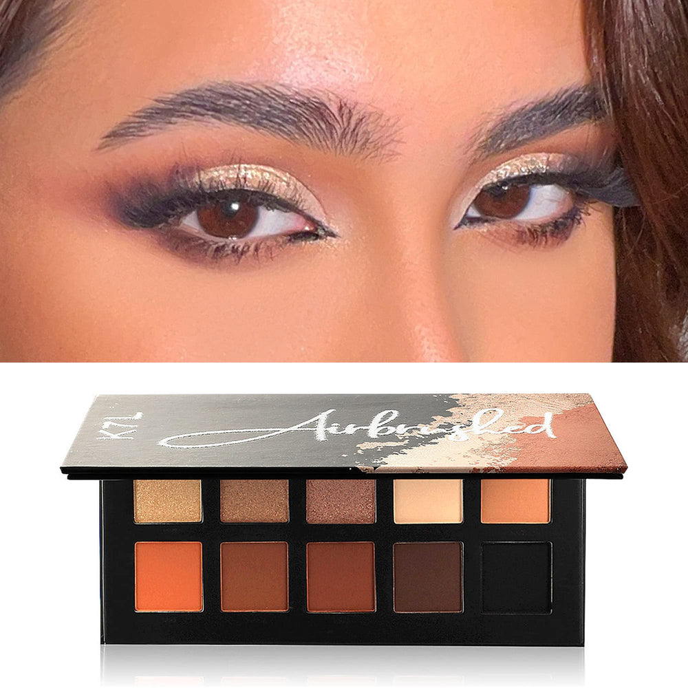 K7L Airbrushed Neutral Glitter Eyeshadow Palette
