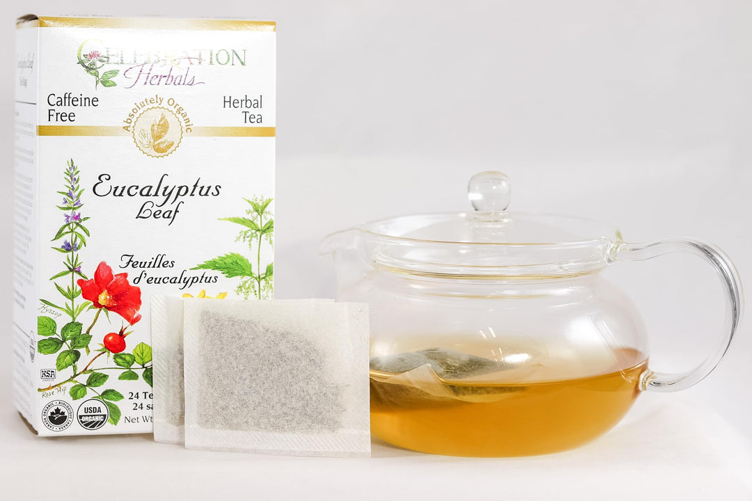 Celebration Herbals Eucalyptus Leaf Organic, 24 Count, 0.02 lb