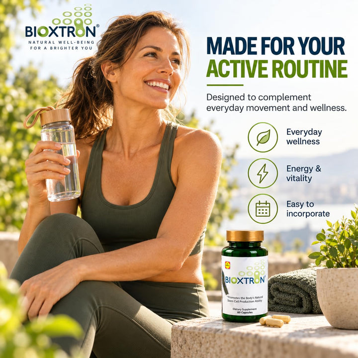Bioxtron Natural Stem Cell Supplement Capsules, 60 Count