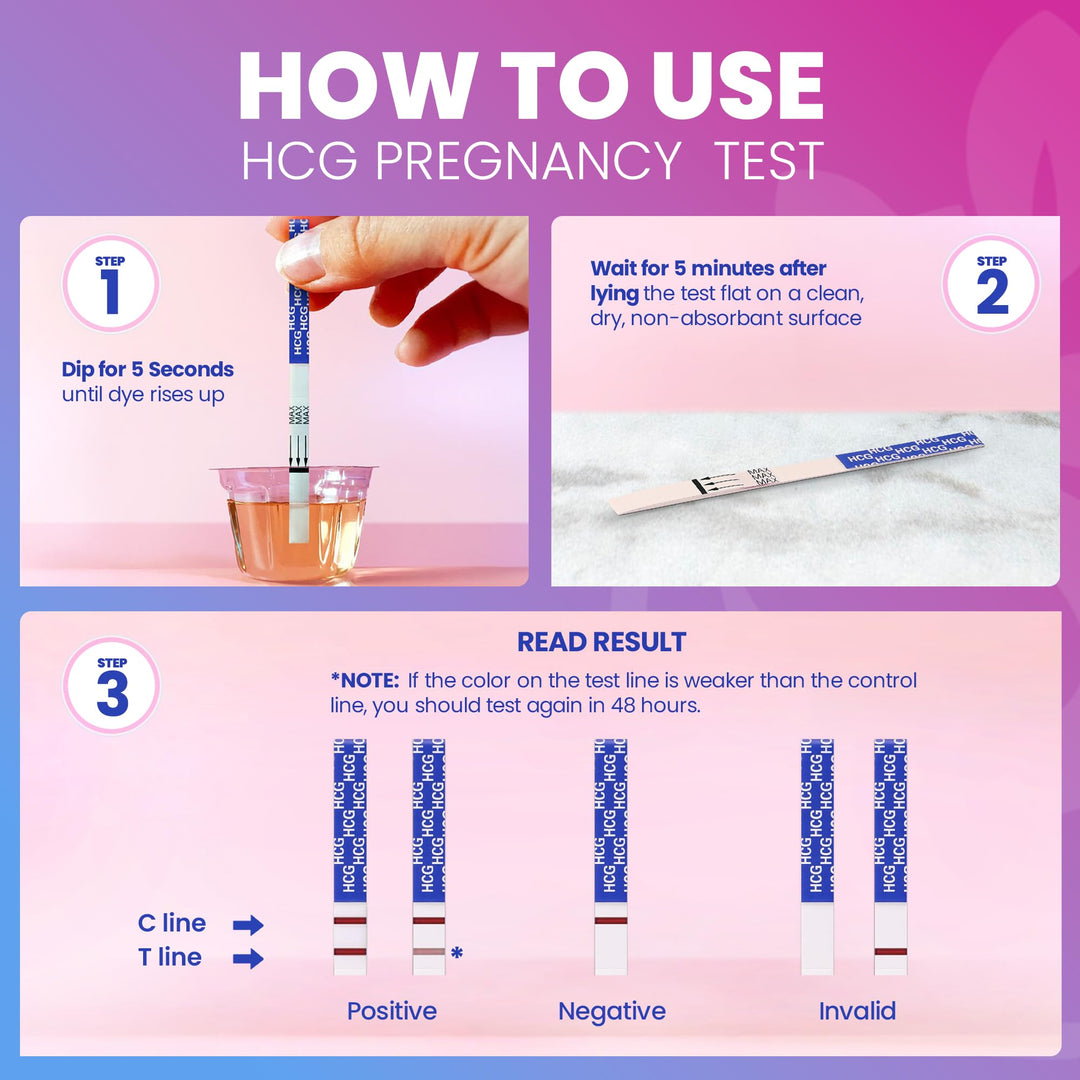 Pelvana Ovulation And Pregnancy Test Strip Combo Kit, 50 Count, 20 Count