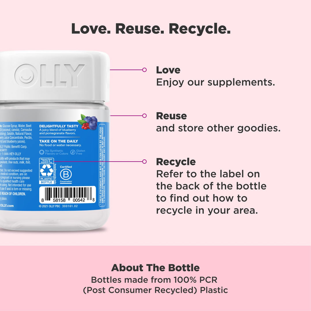 OLLY Glowing Skin Supplement, 50 Count