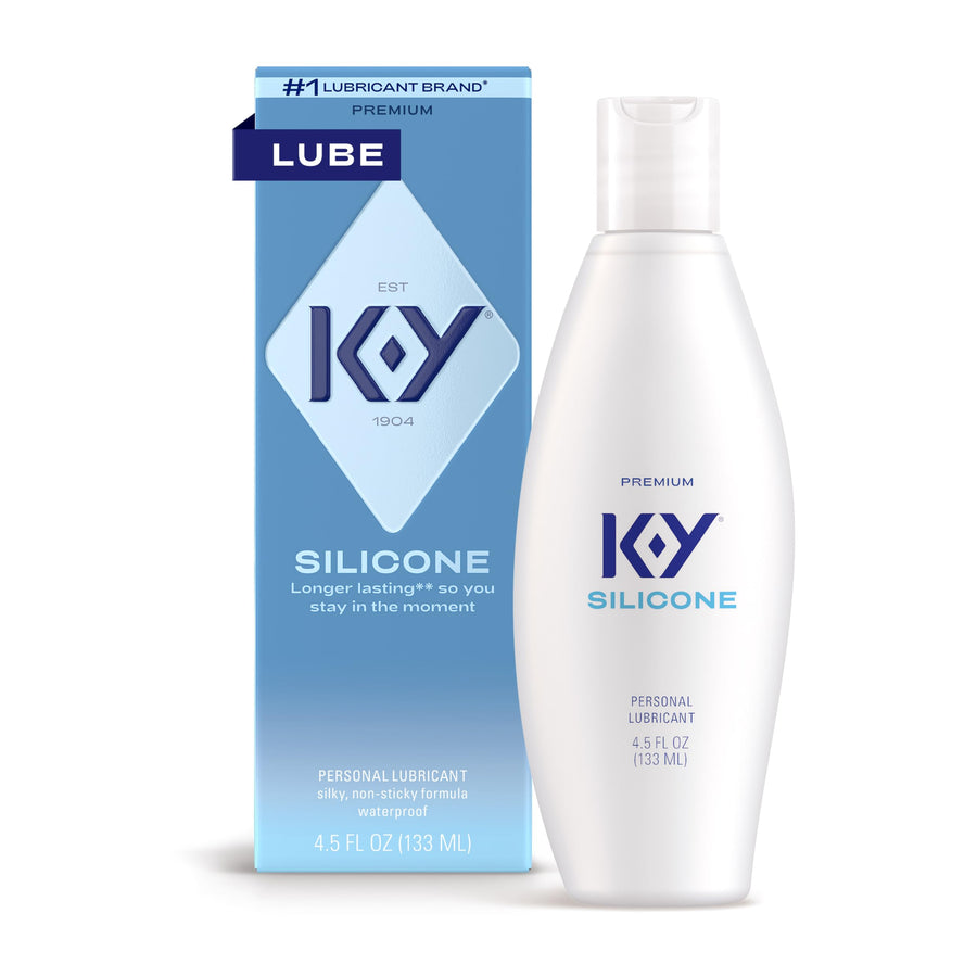 K-Y True Feel Premium Silicone Personal Lubricant, 4.5 oz