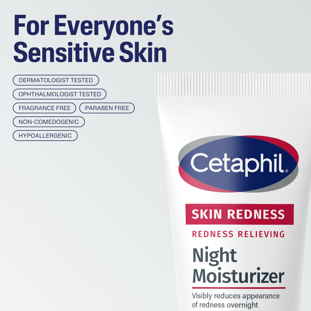 Cetaphil Redness Relieving Night Moisturizer, 1.7 oz