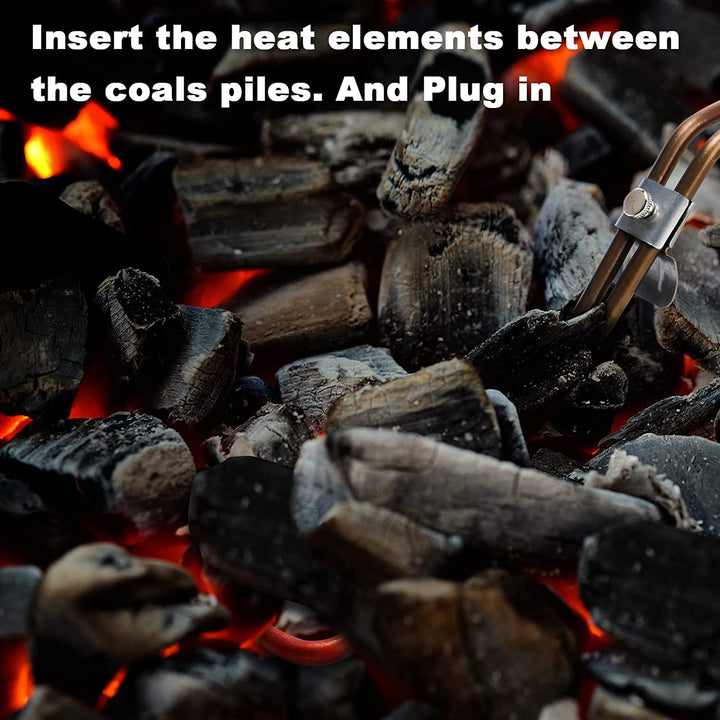 Afoosoo Electric Charcoal Starter, 700W