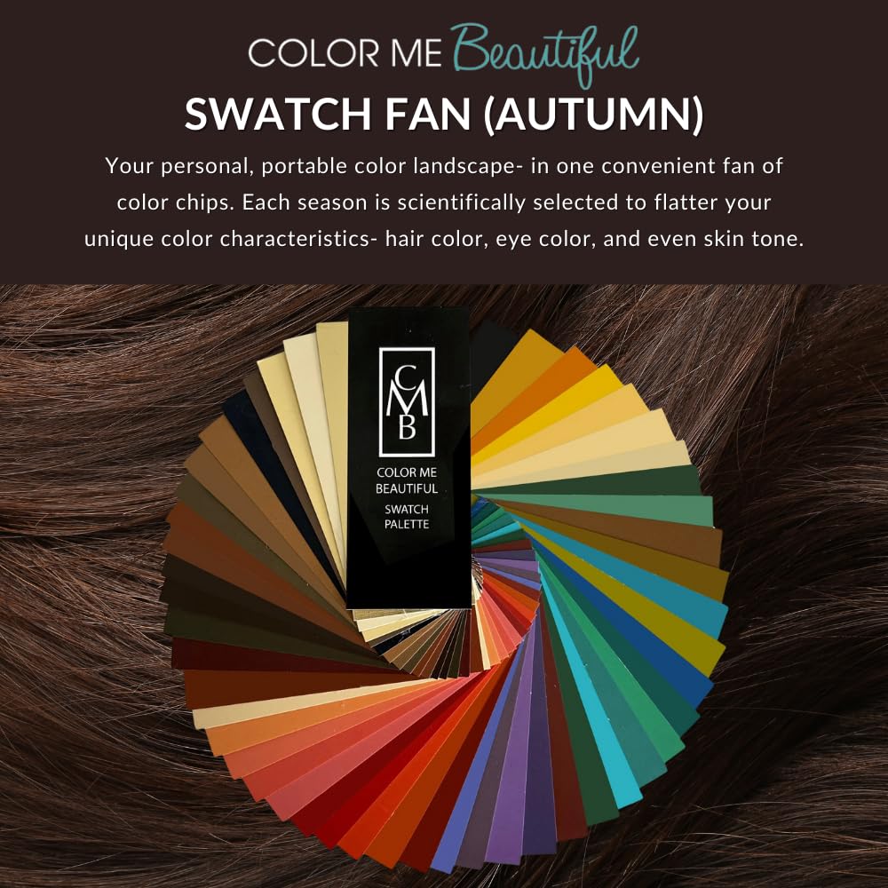 Color Me Beautiful Autumn Swatch Fan