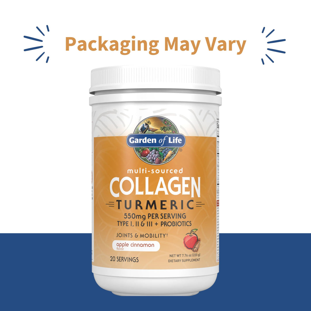 Garden of Life Collagen Powder, Apple Cinnamon