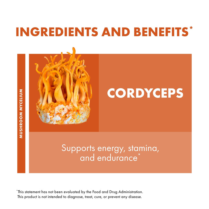 Host Defense Cordyceps Extract, 1 oz