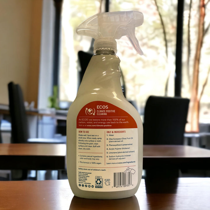 ECOS Furniture Polish, 22 oz