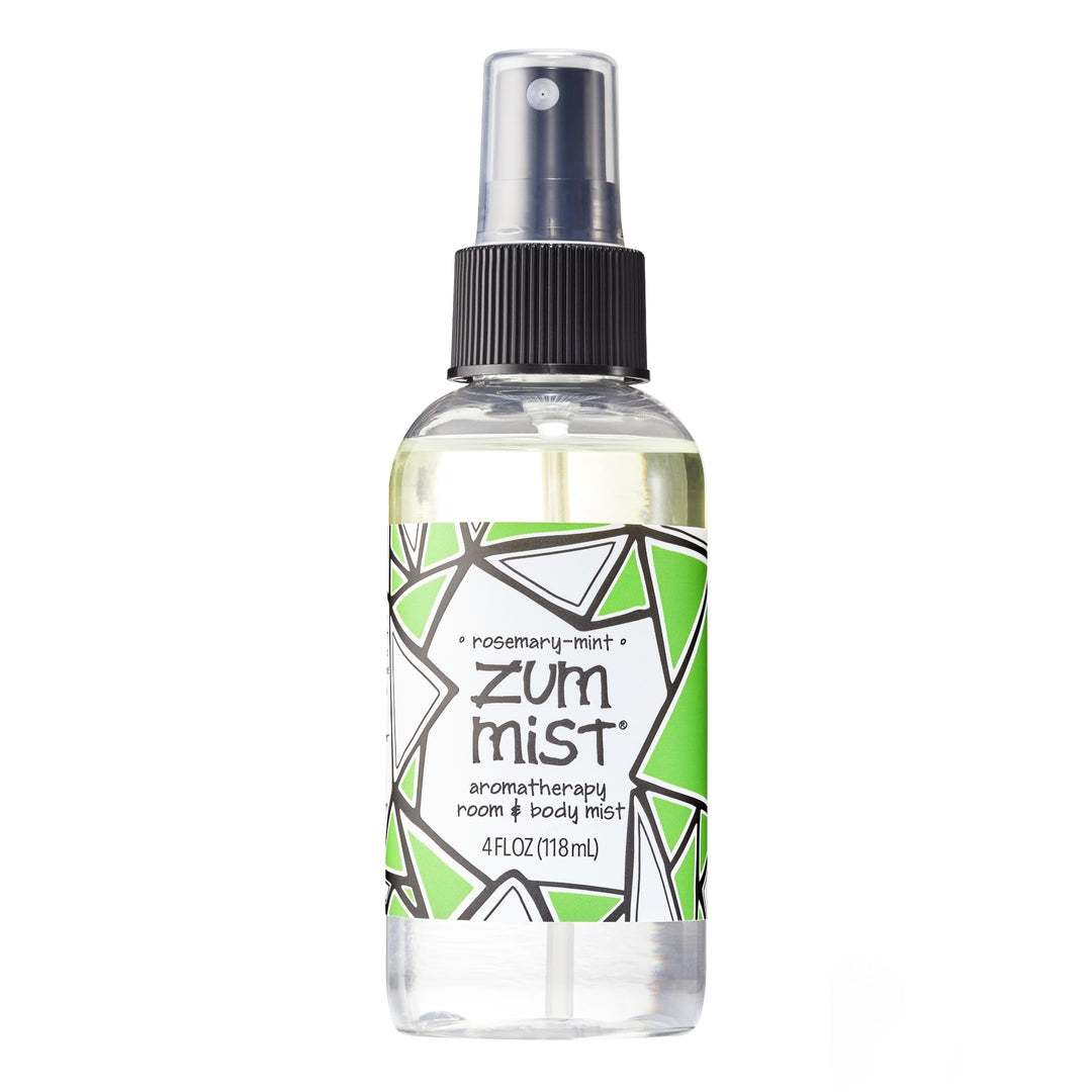 Indigo Wild, Zum Mist Aromatherapy Room & Body Mist, Rosemary-Mint, 4 fl oz
