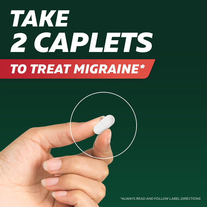Excedrin Migraine Relief Caplets, 200 Count