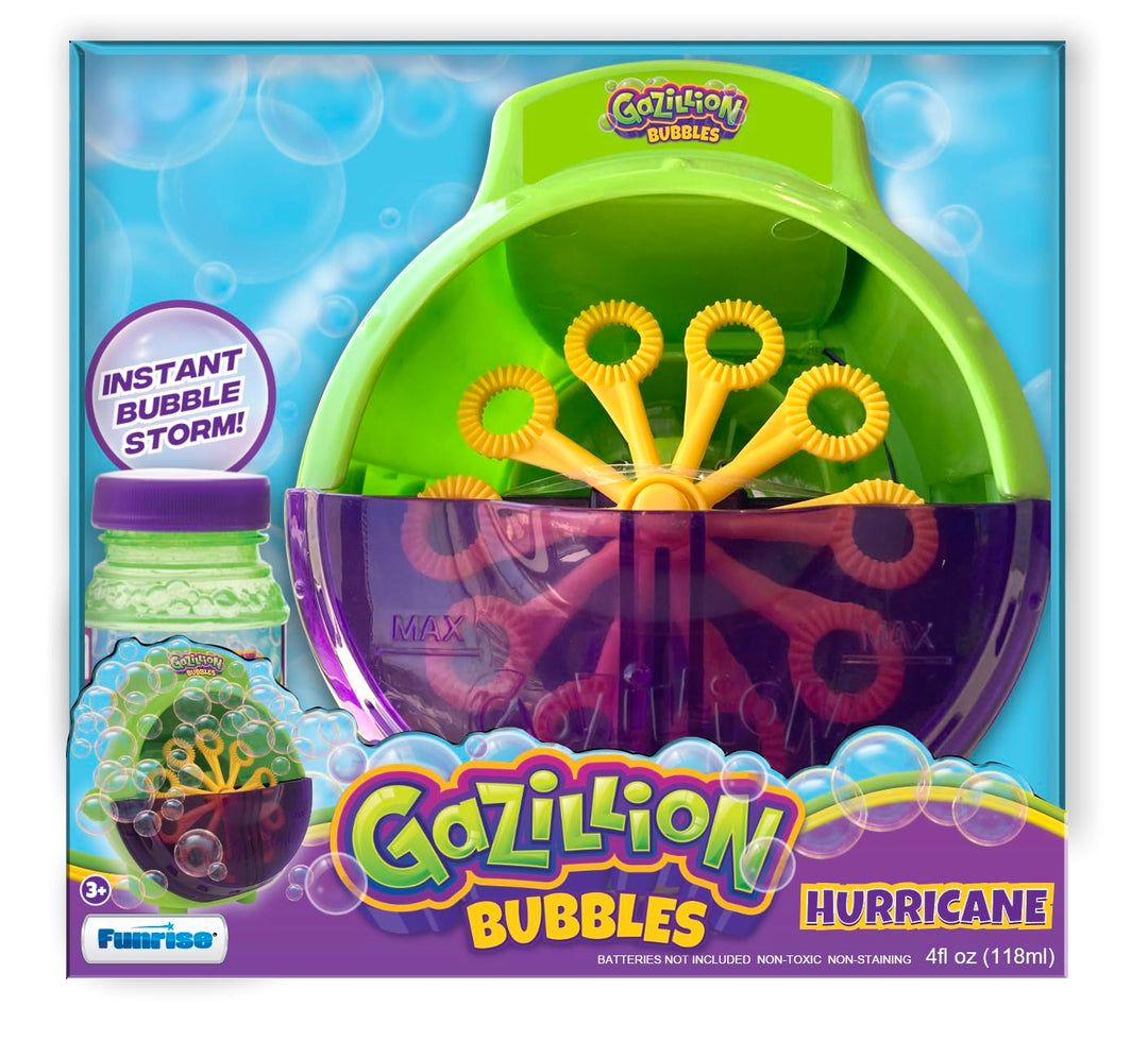 Gazillion Hurricane Bubble Making Machine, 4 fl oz