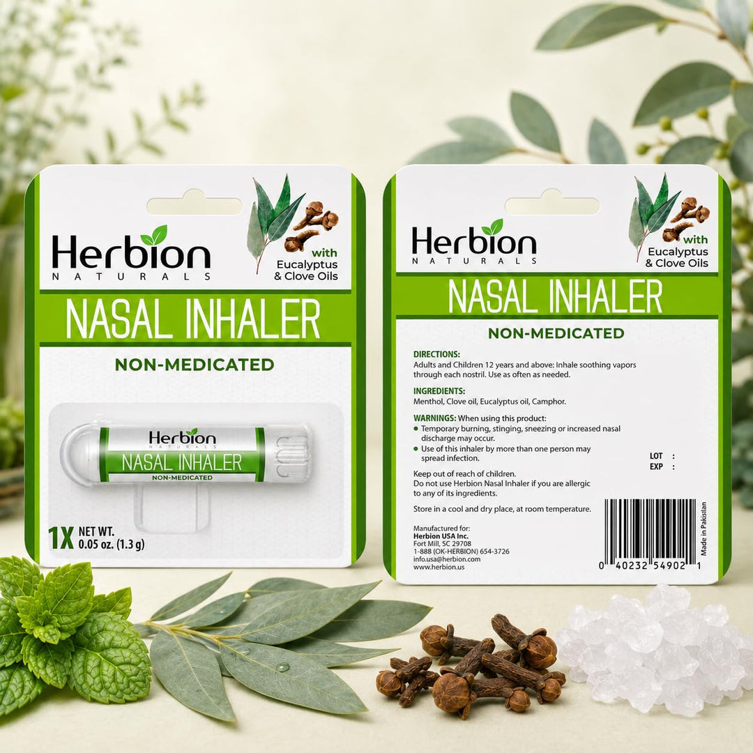 Herbion Naturals Nasal Inhaler, 6 Count