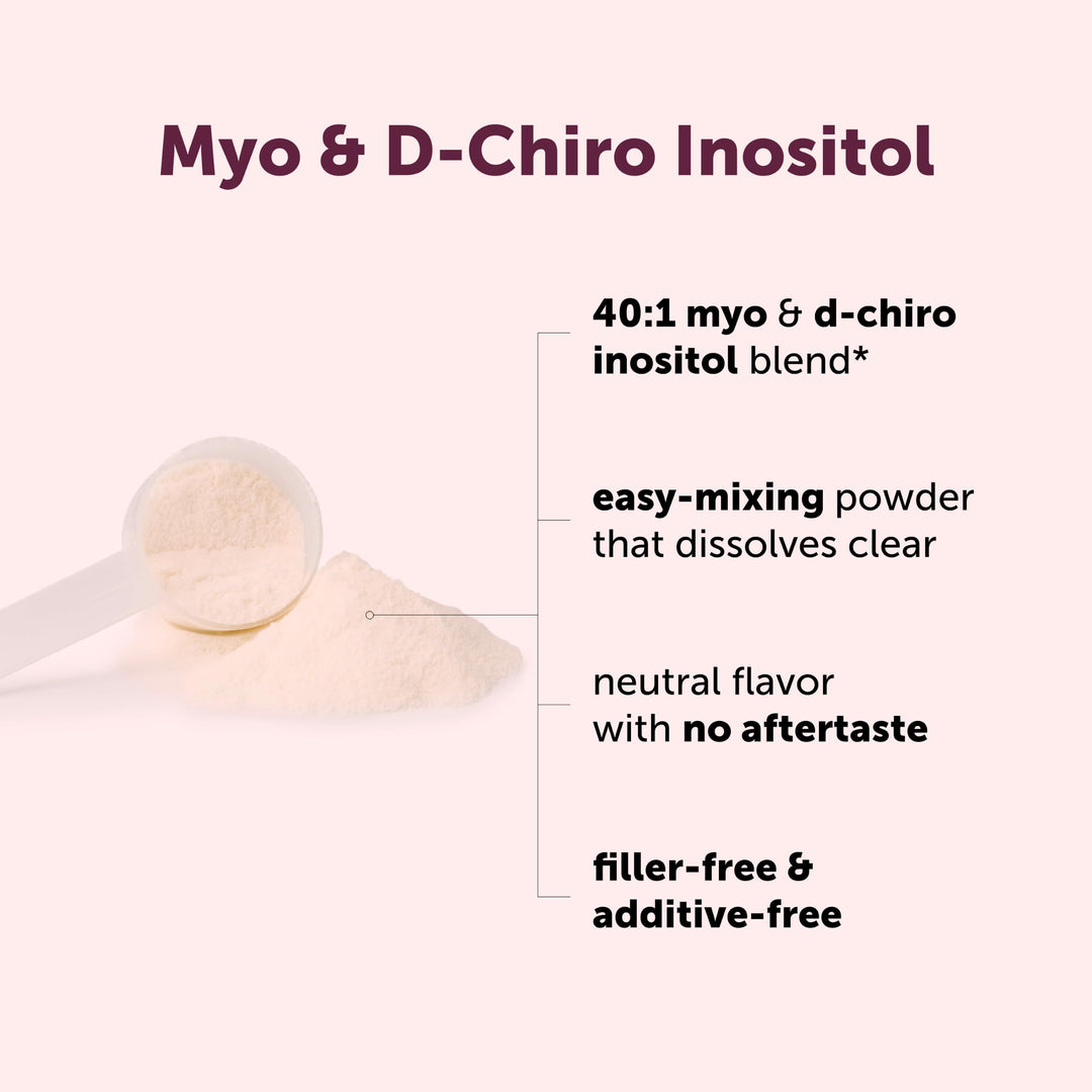 Micro Ingredients Myo-Inositol & D-Chiro Inositol Powder, 2 lb