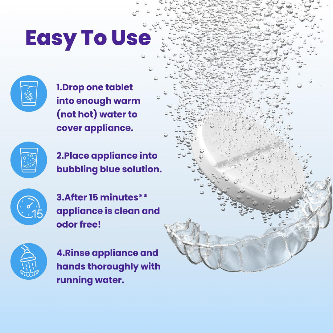 Retainer Brite Cleaning Tablets, 96 Count