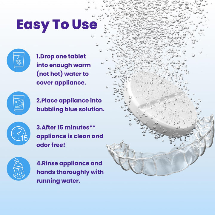 Retainer Brite Cleaning Tablets, 96 Count