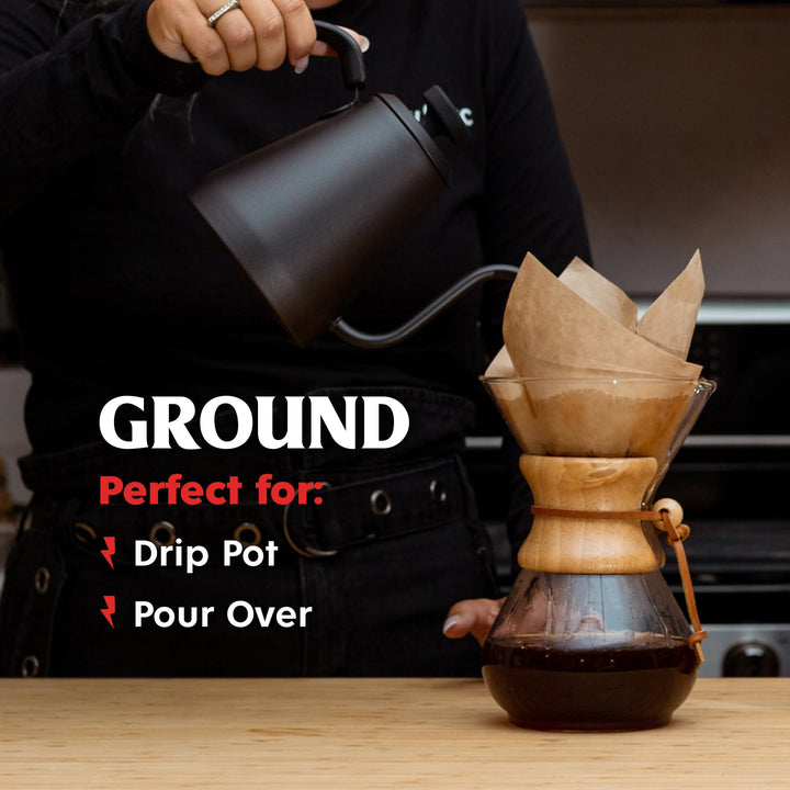Death Wish Ground Coffee, 16 oz