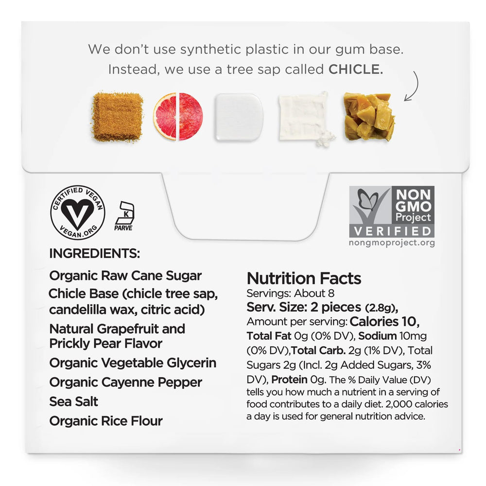 Simply Gum, Grapefruit & Prickly Pear, 15 Count