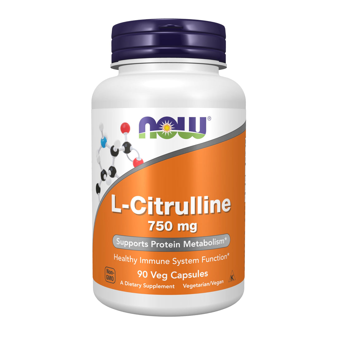 NOW L-Citrulline 750 mg, 90 Count