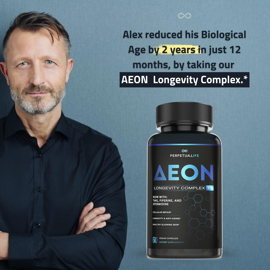 PERPETUA.LIFE NAD+ Complex AEON Anti-Aging Supplement