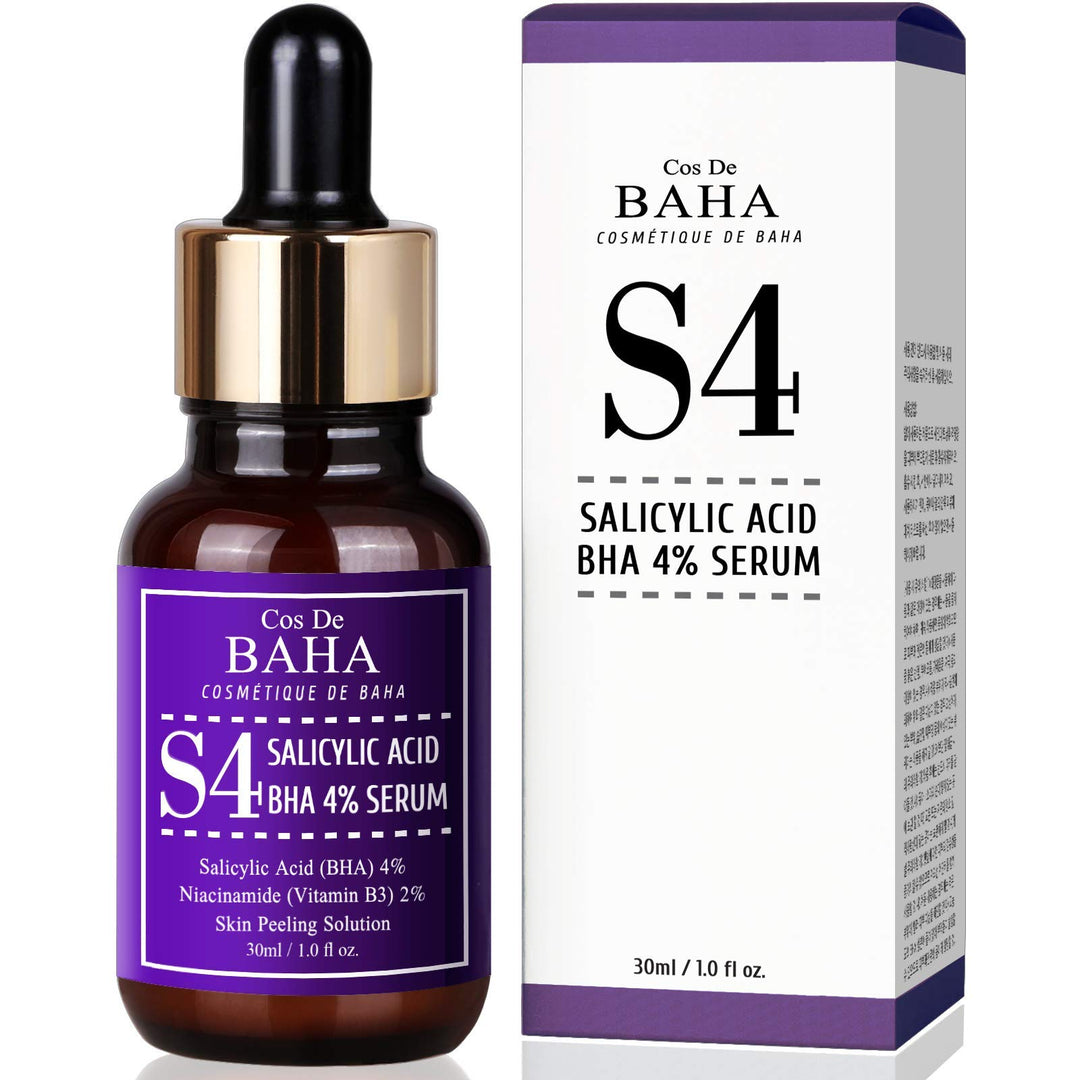 Cos De BAHA Salicylic Acid 4% Exfoliating Facial Serum, 1 fl oz