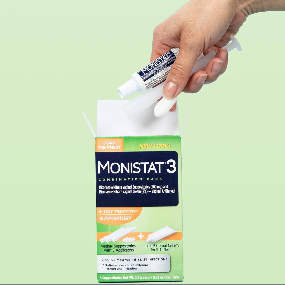 Monistat 3-Day Yeast Infection Treatment, 7 Count