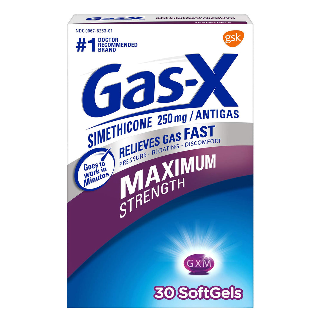 Gas-X Maximum Strength Softgels, 30 Count