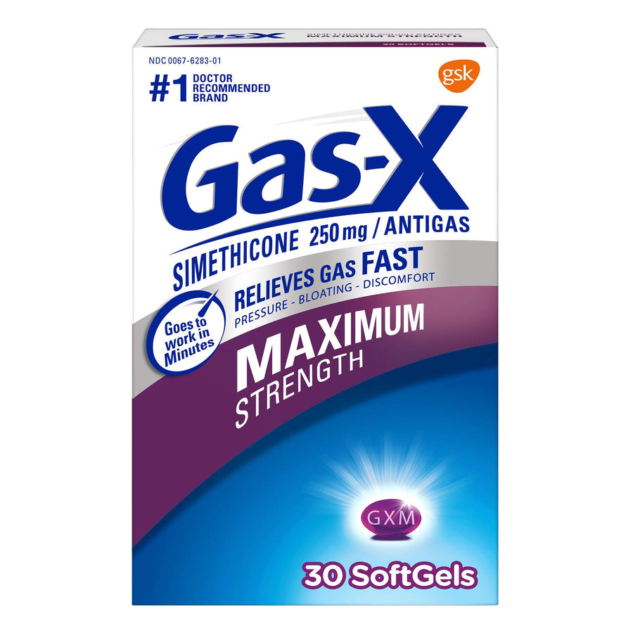 Gas-X Maximum Strength Softgels, 30 Count