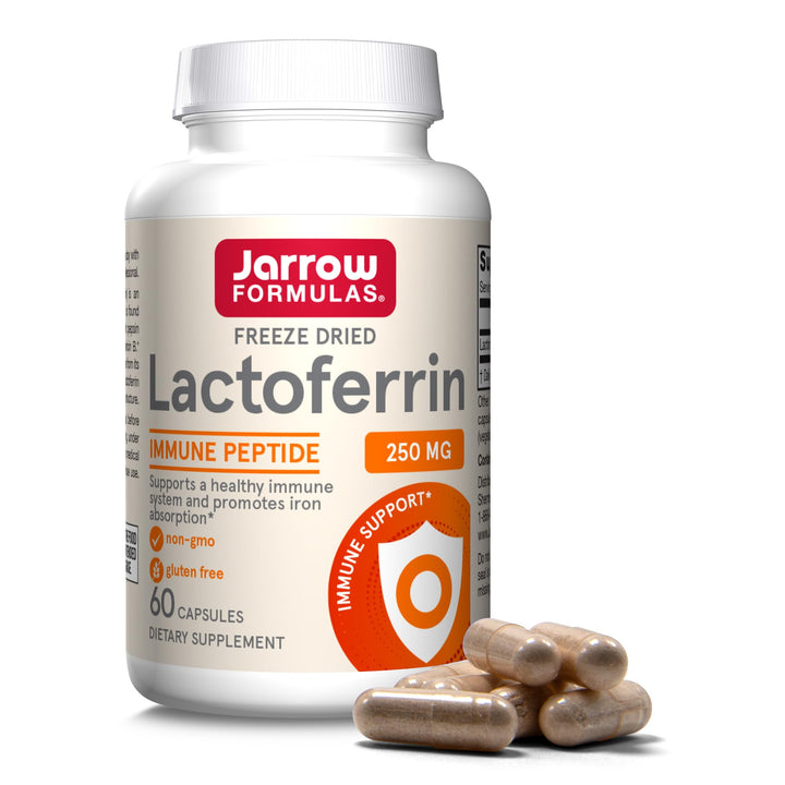 Jarrow Formulas Lactoferrin, 250 mg, 60 Count