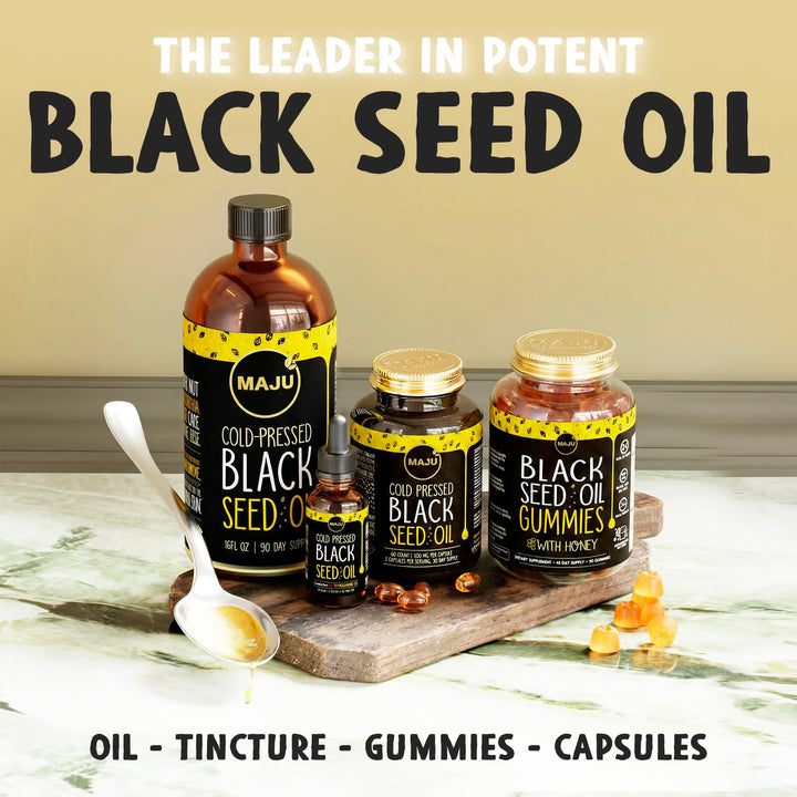 Maju Superfoods Black Seed Oil, 8 oz