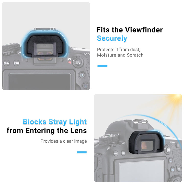 JJC Eyecup Eyepiece, 2 Count